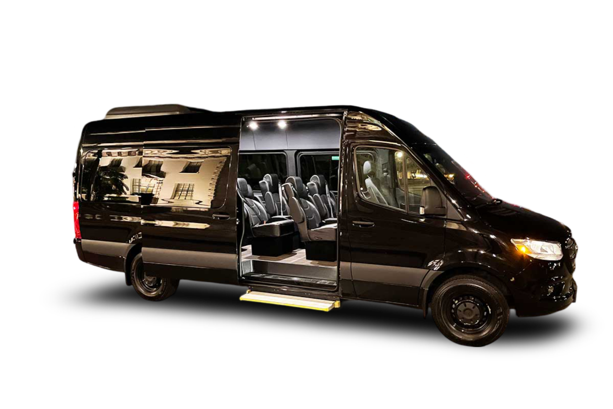 Mercedes Sprinter van used for Cascais Transfers services